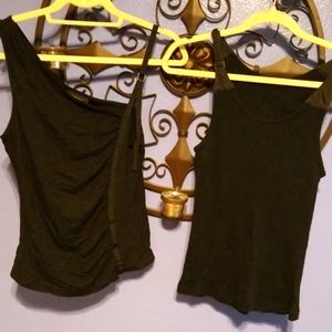 2 High end tank tops